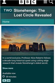 Stonehenge: The Lost Circle Revealed Season 1在线观看和下载